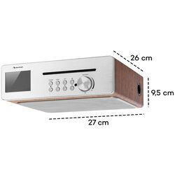 Радиоприемник Auna Silver Star Chef (Silver/Brown) Thumb