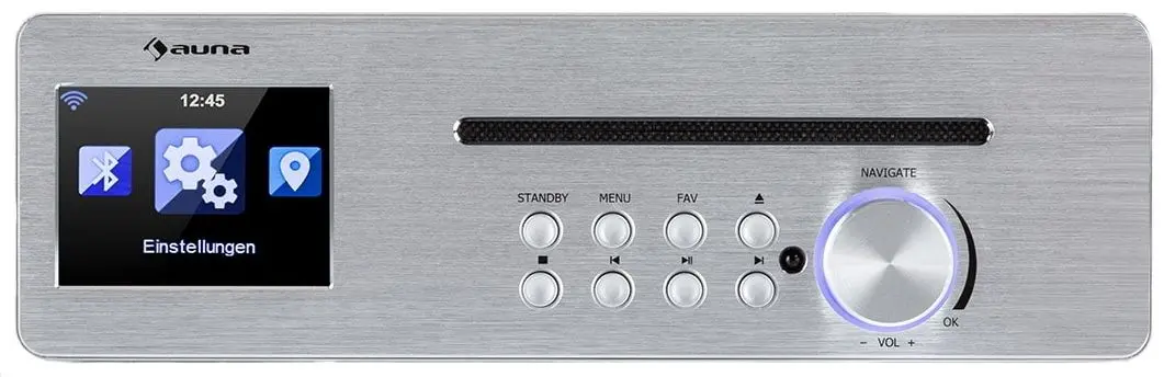 Радиоприемник Auna Silver Star Chef (White/Silver) - 2