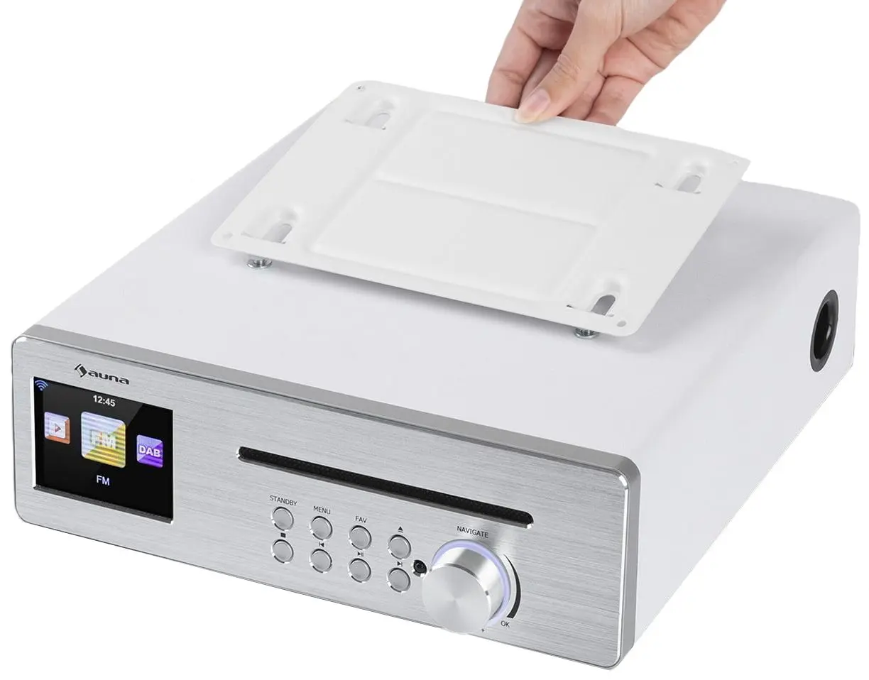 Радиоприемник Auna Silver Star Chef (White/Silver) - 5