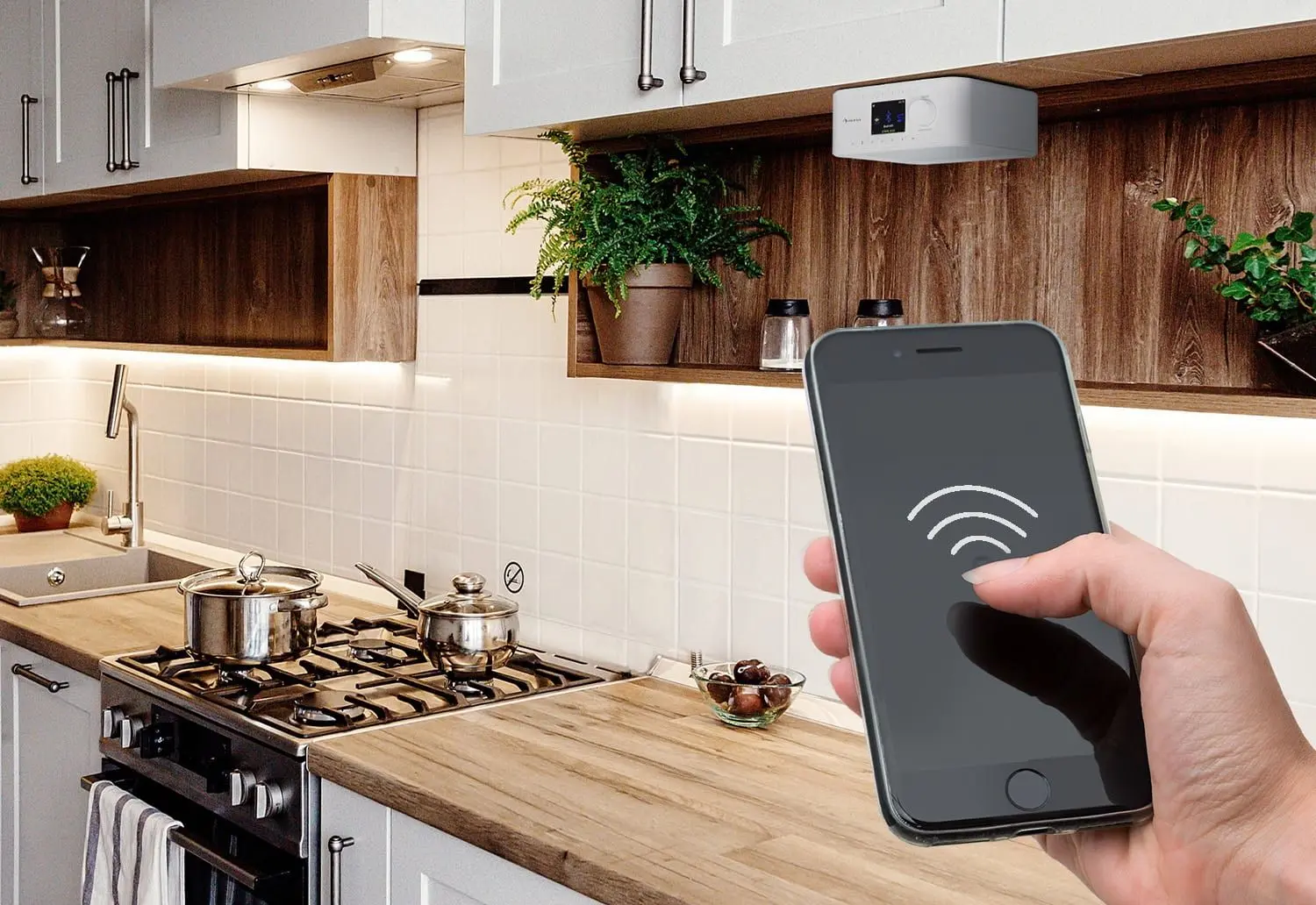 Радиоприемник Auna Sound Maître (White) - 7