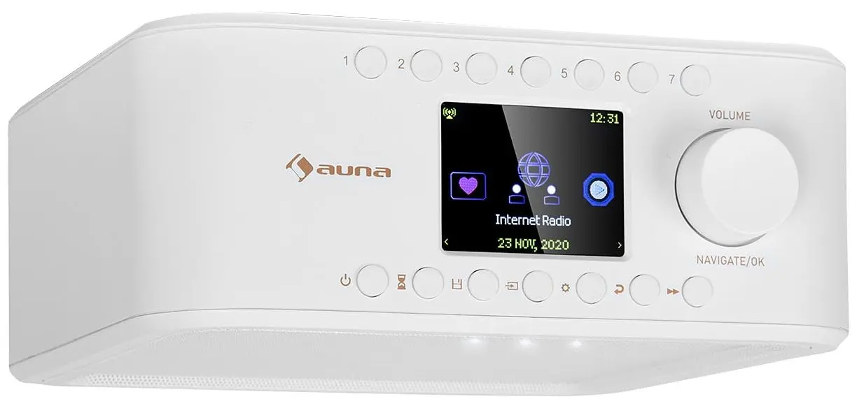Радиоприемник Auna Sound Maître (White)
