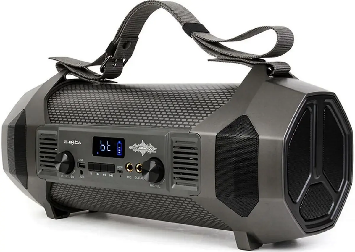 Беспроводная портативная колонка E-Boda The Vibe 400 Karaoke (Black) - 4