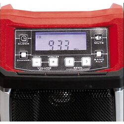 Radio portabil cu acumulator Einhell TE-CR 18 Li (Red) Thumb