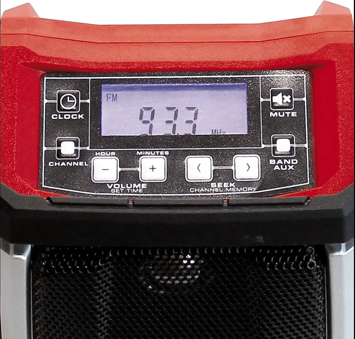 Radio portabil cu acumulator Einhell TE-CR 18 Li (Red) - 2