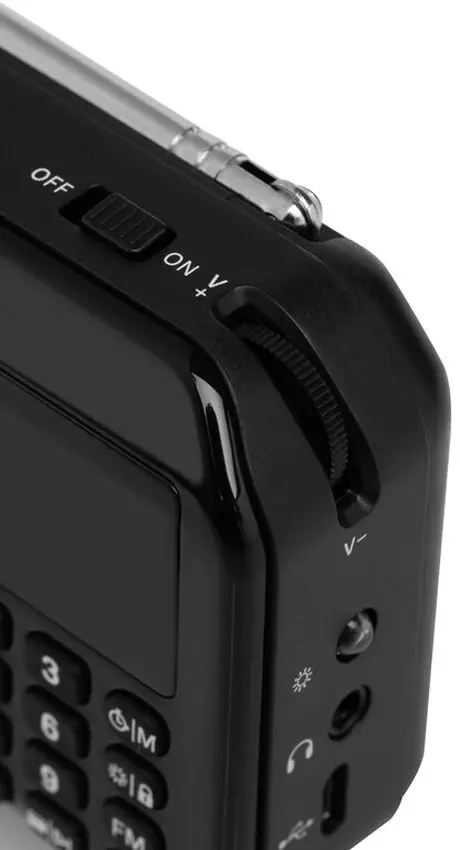 Портативный радиоприемник GoGEN FMP 125 BTB (Black) - 9