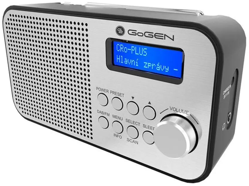 Радиоприемник GoGEN DAB 300 N (Silver/Gray) - 2