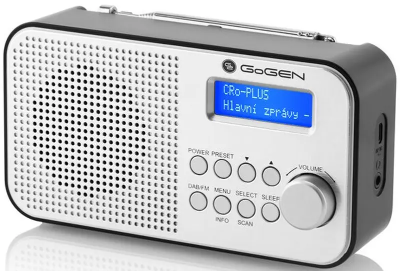 Радиоприемник GoGEN DAB 300 N (Silver/Gray) - 3