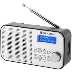 Радиоприемник GoGEN DAB 300 N (Silver/Gray)