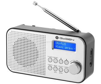 Radio GoGEN DAB 300 N (Silver/Gray)