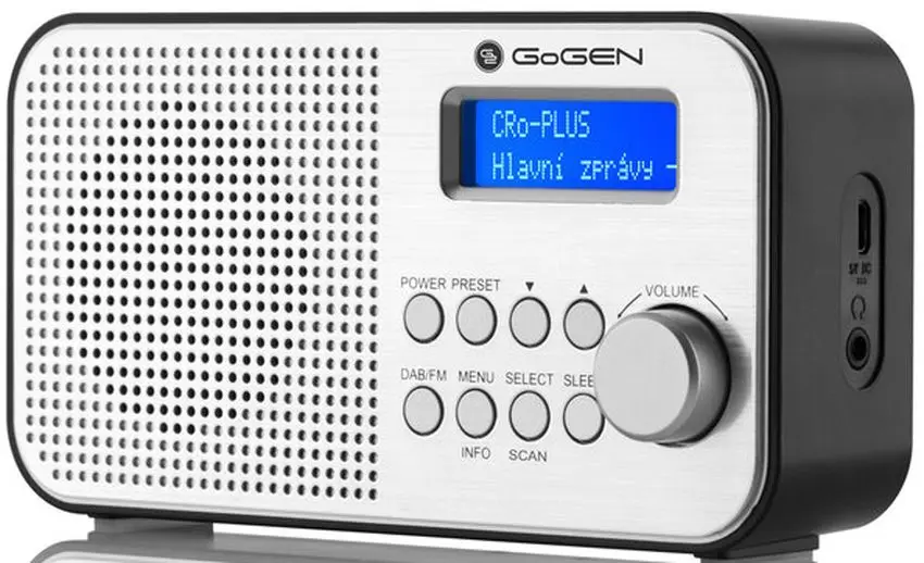 Радиоприемник GoGEN DAB 300 N (Silver/Gray) - 5