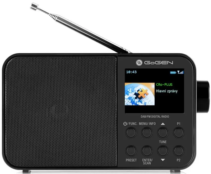 Радиоприемник GoGEN DAB 500 BT C (Black) - 2