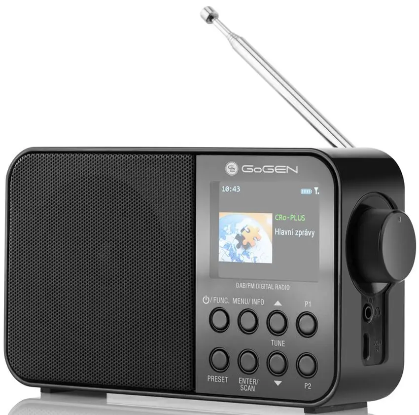 Радиоприемник GoGEN DAB 500 BT C (Black) - 4