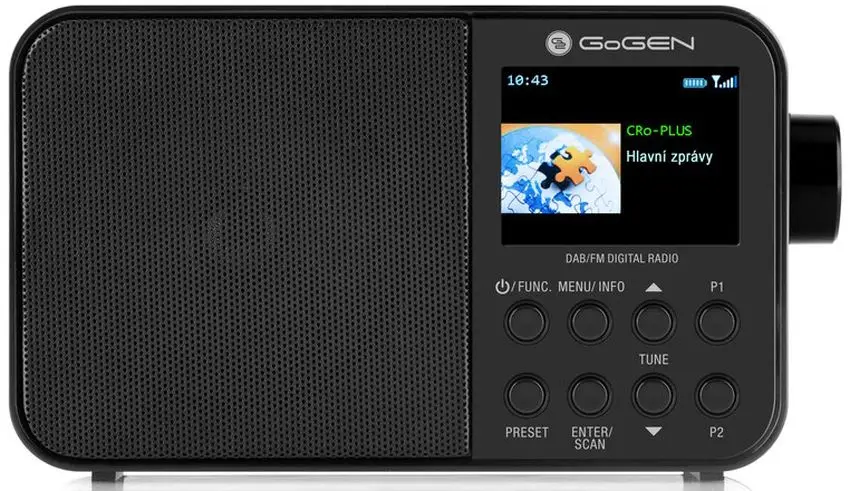Радиоприемник GoGEN DAB 500 BT C (Black) - 7