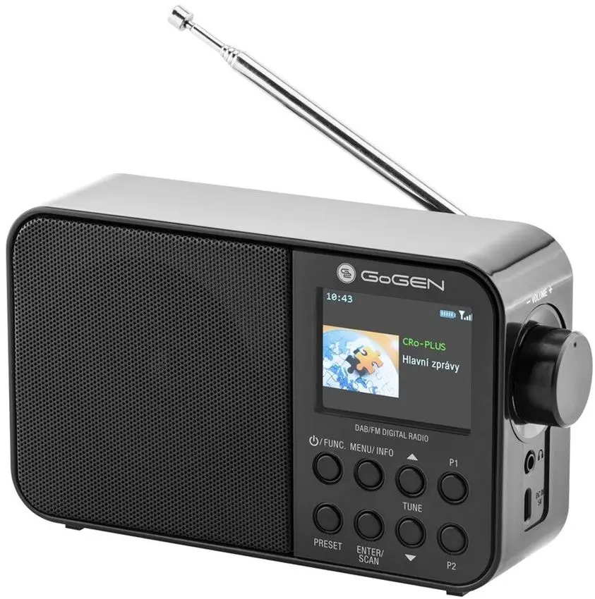 Радиоприемник GoGEN DAB 500 BT C (Black)