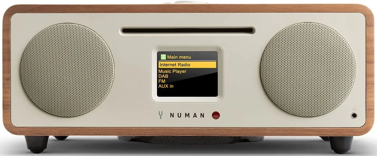 Radio portabil Numan Two 2.1 (Walnut) - 2