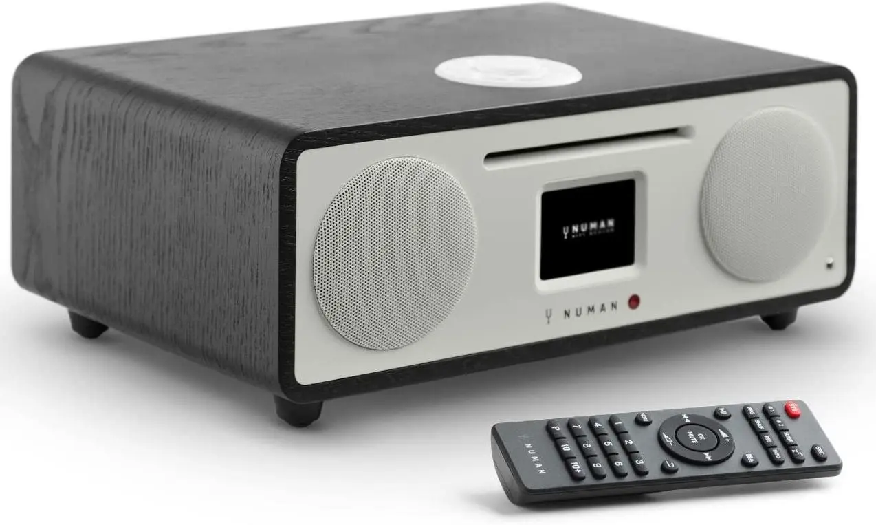 Radio portabil Numan Two 2.1 (White/Black) - 4