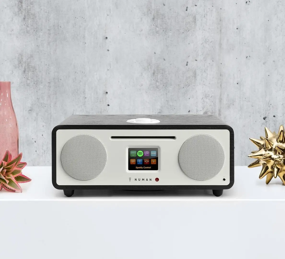 Radio portabil Numan Two 2.1 (White/Black) - 5