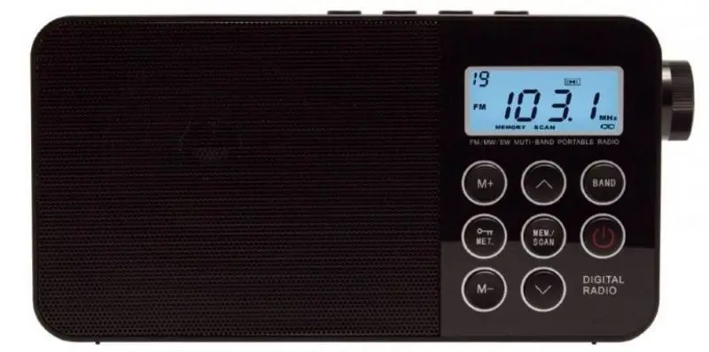 Radio portabil Sal RPR3LCD (Black)