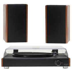 Виниловый проигрыватель Adler AD 1915 (Black/Natural) Thumb