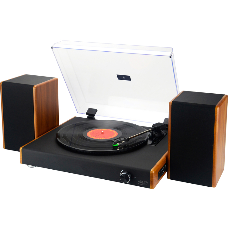 Player de vinil Adler AD 1915 (Black/Natural)