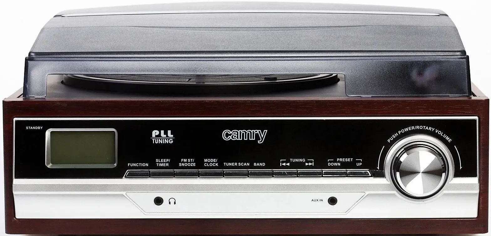 Виниловый проигрыватель Camry CR 1113 (Brown)