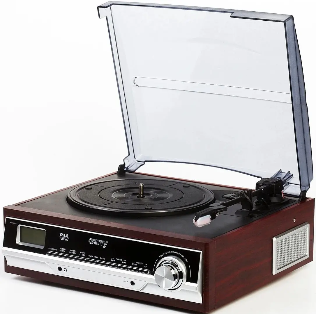 Виниловый проигрыватель Camry CR 1113 (Brown)