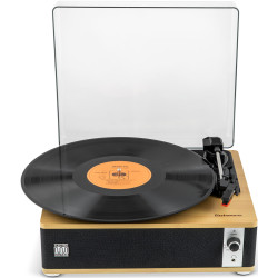 Player de vinil ElectroMures EM 1021 (Black/Natural) Thumb
