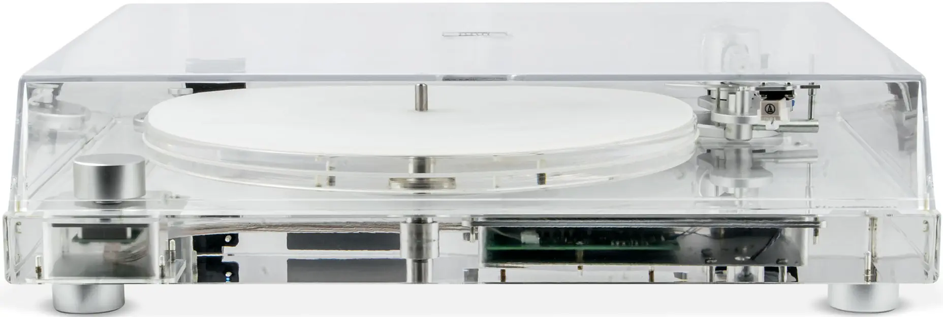 Виниловый проигрыватель ElectroMures EM 1024 (Transparent) - 3