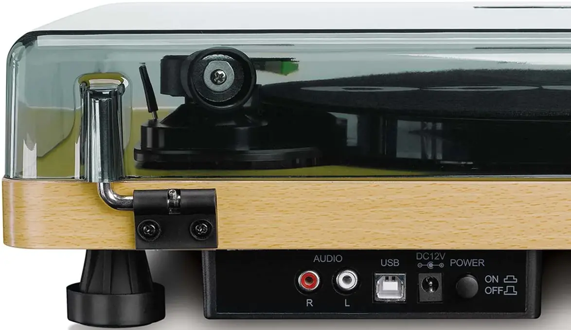 Виниловый проигрыватель Lenco L-30WD (Natural/Black) - 5