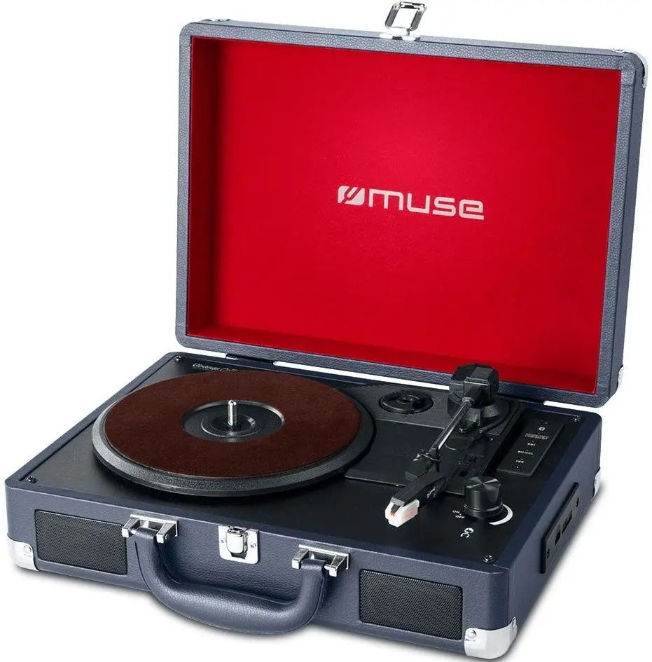 Player de vinil Muse MT-103 DB (Navy Blue)