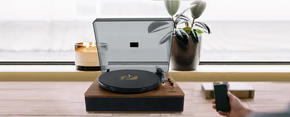 Player de vinil Muse MT-106 BT (Brown/Black) - 4