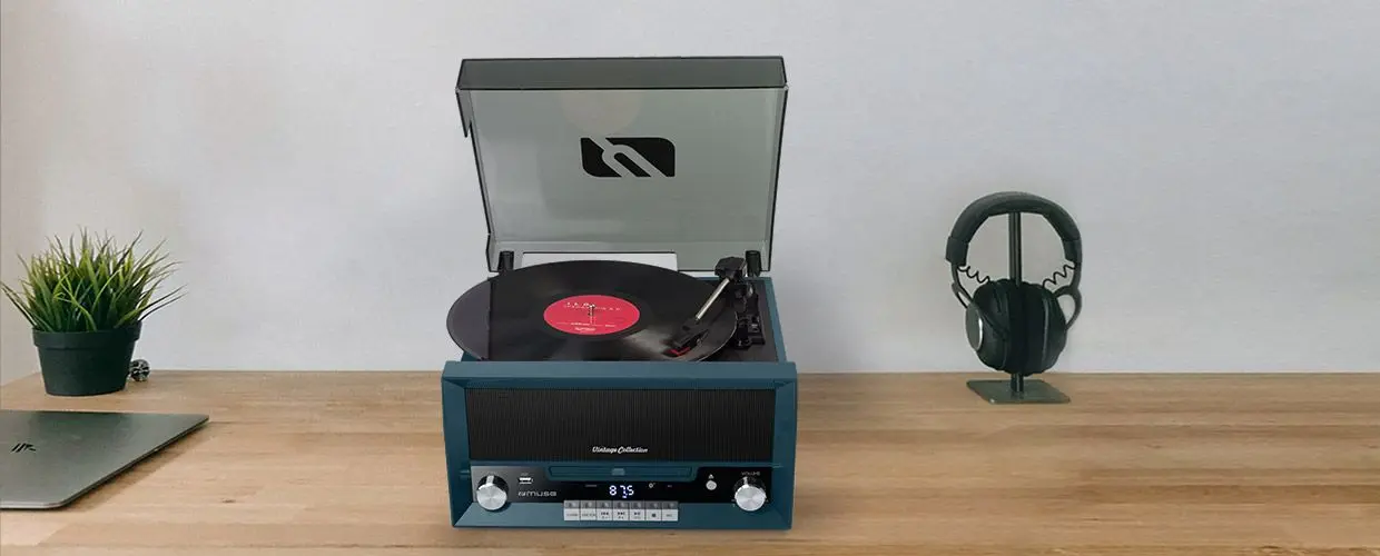 Player de vinil Muse MT-112 NB (Blue)