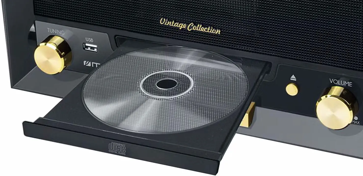 Player de vinil Muse MT-112 W (Wood/Black)