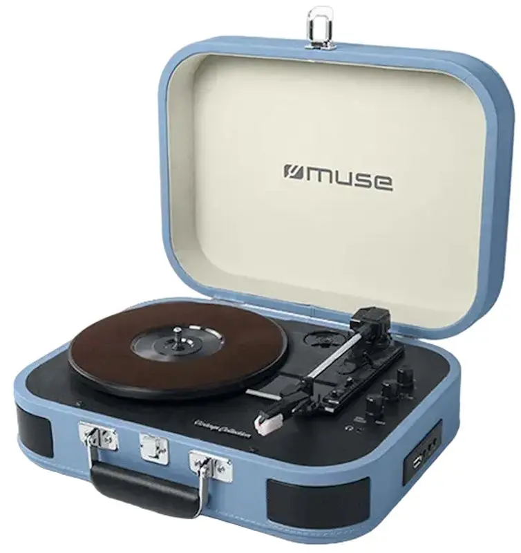 Player de vinil Muse MT-201 BTB (Blue/Black) - 2