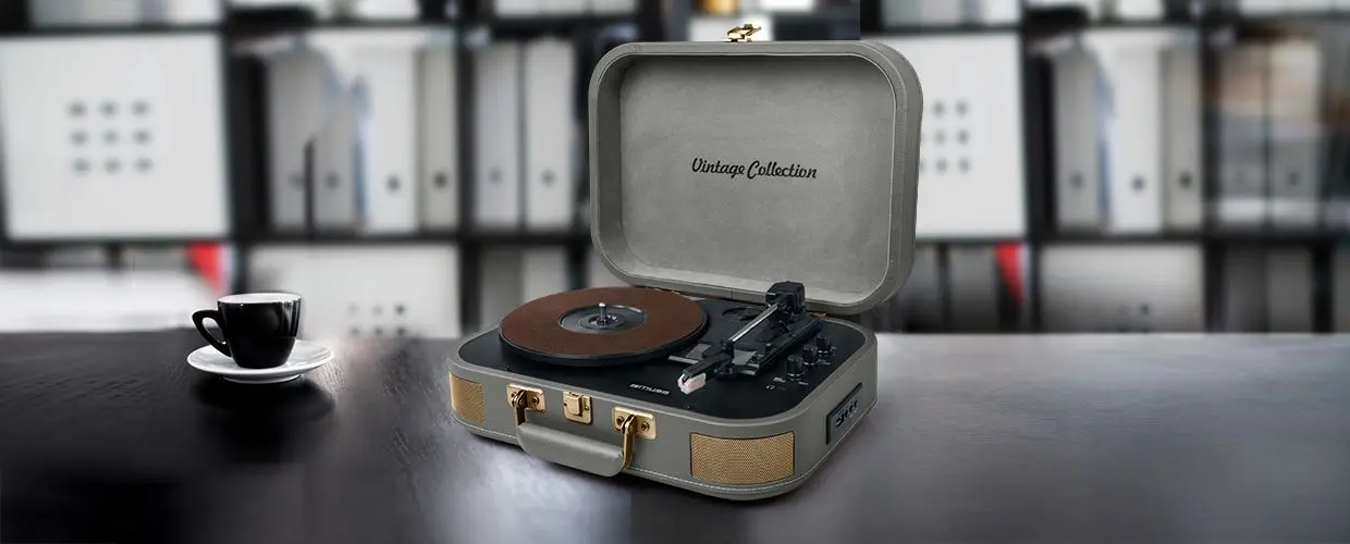 Player de vinil Muse MT-201 BTG (Grey) - 3