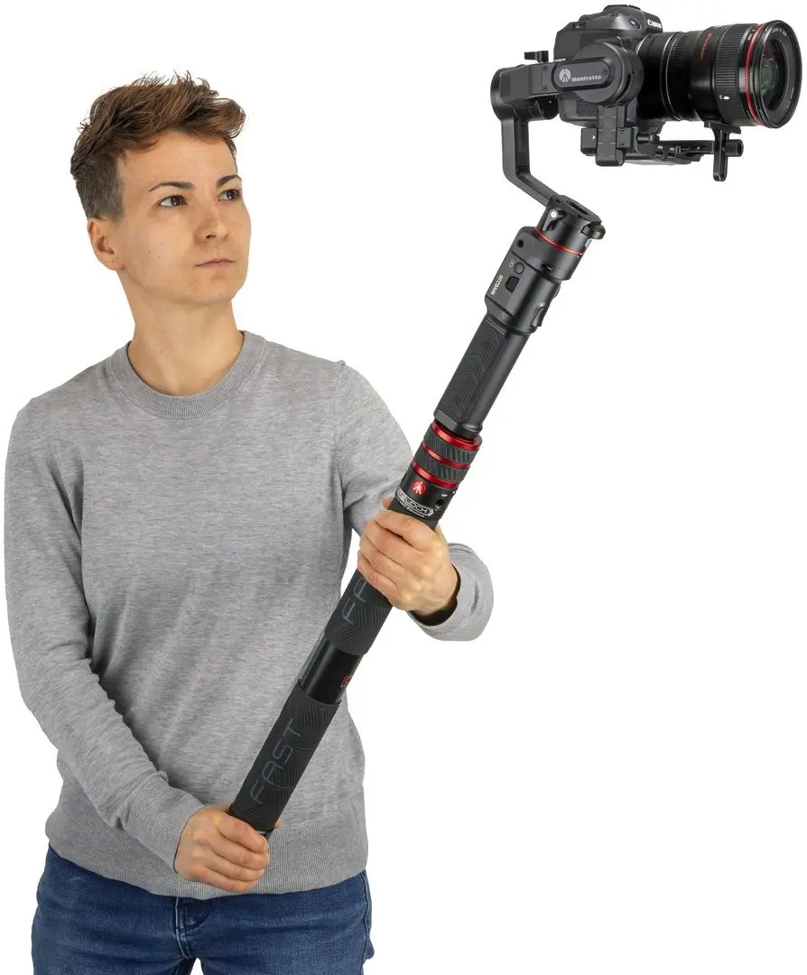 Monopod Manfrotto Fast GimBoom (Black)