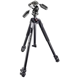 Trepied Manfrotto 190X ALU (MK190X3-2W)
