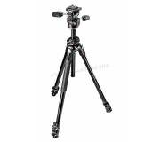 Trepied Manfrotto 290 Dual Kit 3 Way Head (Black)