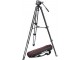 Trepied Manfrotto 500 Twin Alu Leg Video System (Black/Gray)