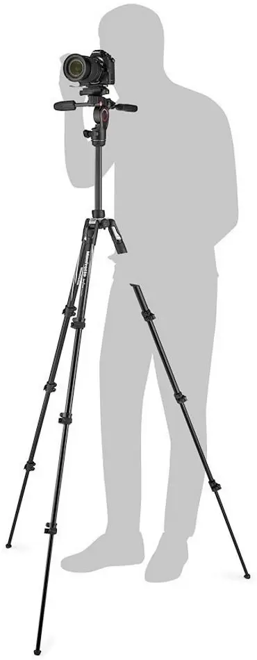 Штатив Manfrotto BeFree Advanced Lever 3W (Black)