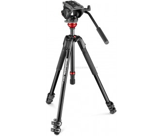 Штатив Manfrotto MVH500AH+190X ALU Video Kit (Black)