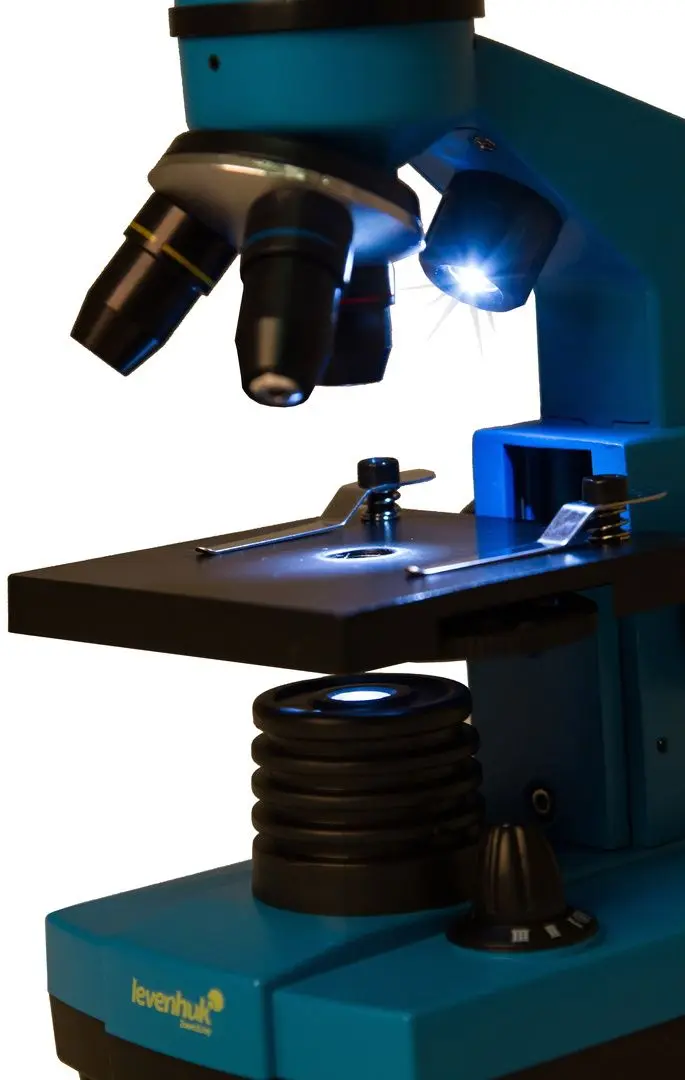 Микроскоп Levenhuk Rainbow 2L (Azure)