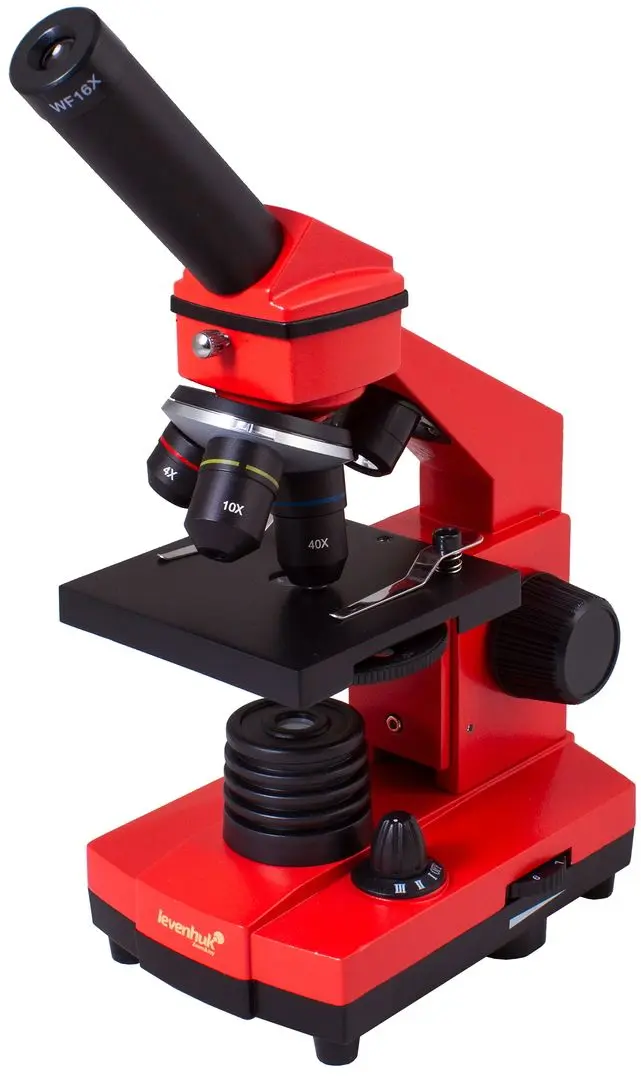 Микроскоп Levenhuk Rainbow 2L Plus (Orange)