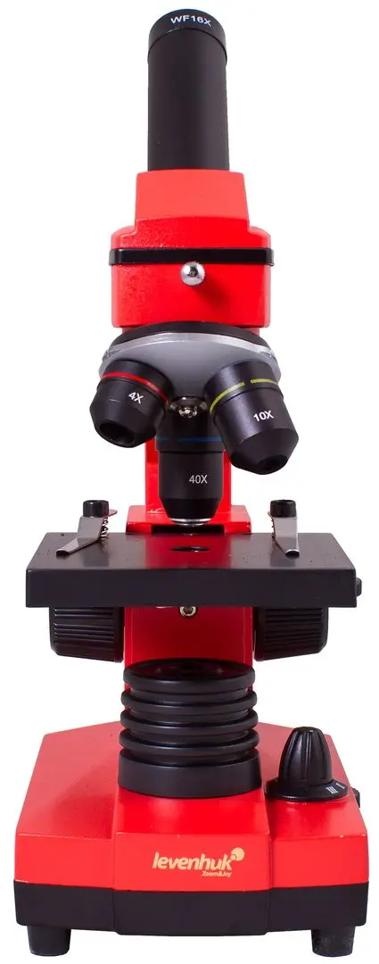 Микроскоп Levenhuk Rainbow 2L Plus (Orange)