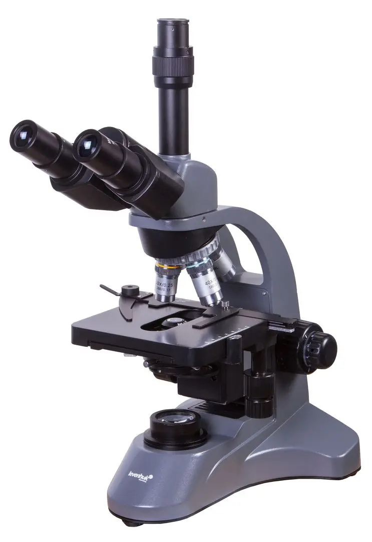 Microscop trinocular Levenhuk 740T (Gray)