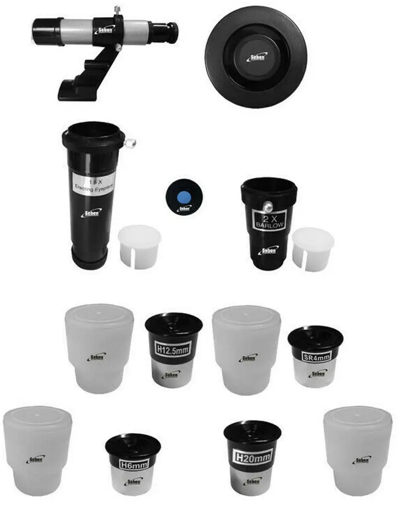 Telescop Seben Big Pack 76/700 AZ