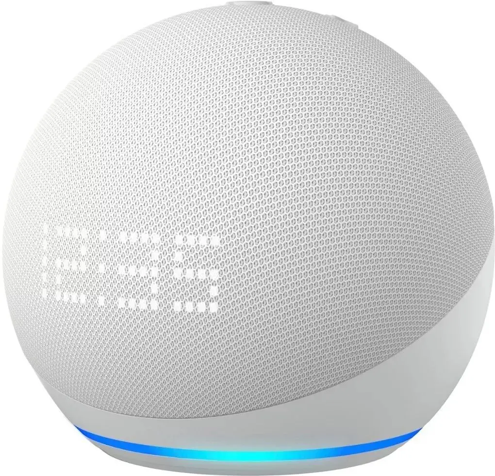 Difuzor inteligent Amazon Echo Dot 5th Gen (Glacier White)