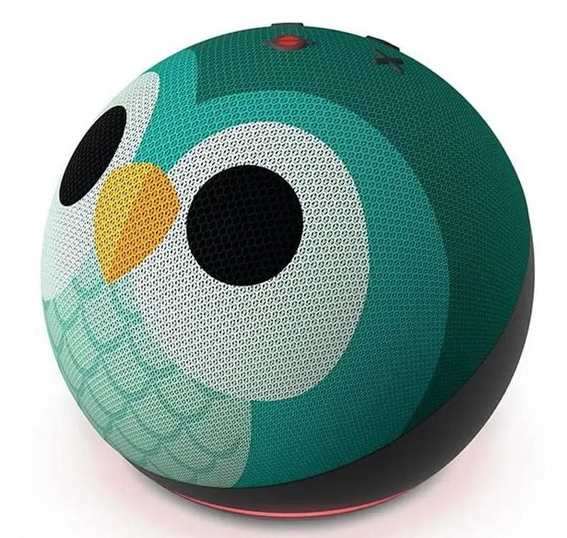 Difuzor inteligent Amazon Echo Dot 5th Gen (Green/Black) - 2