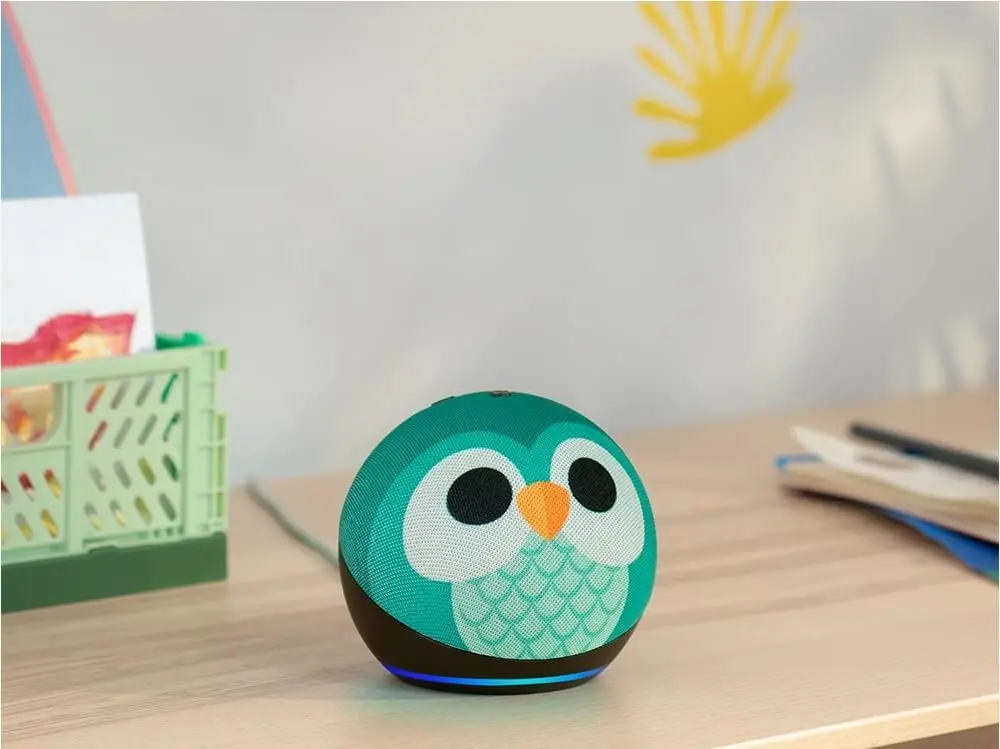 Difuzor inteligent Amazon Echo Dot 5th Gen (Green/Black) - 3