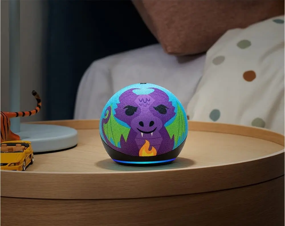 Difuzor inteligent Amazon Echo Dot 5th Gen (Purple/Blue) - 3
